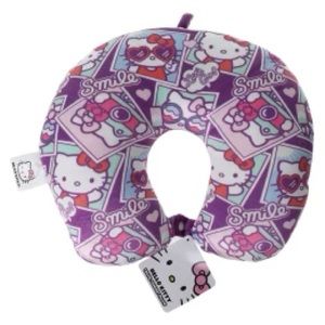 Sanrio TRAVEL SUPER SOFT COMFORT NECK PILLOW 12"x13" (Hello Kitty) - NWT